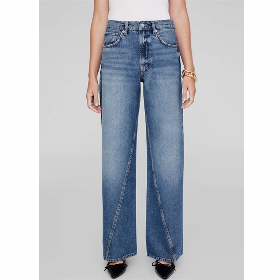 Anine Bing Brie Jeans, Aegean Blue 